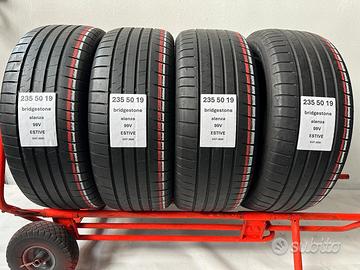 4 gomme 235 50 19 Bridgestone