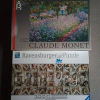 Puzzle artistici - 2 confezioni