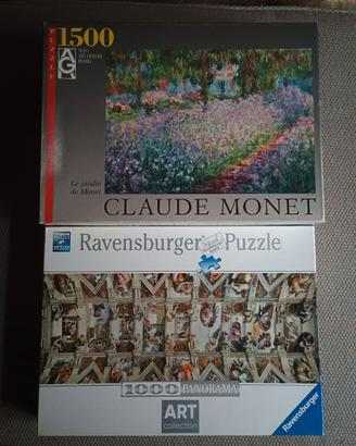 Puzzle artistici - 2 confezioni