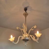 Lampadario in vetro di Murano