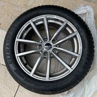 4 Cerchi 17”BMW e gomme 4stagioni .