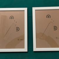 CORNICI PORTAFOTO , DIVERSI COLORI MISURE : 20X30