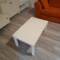 Tavolino rettangolare bianco