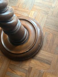 poggia pianta in legno