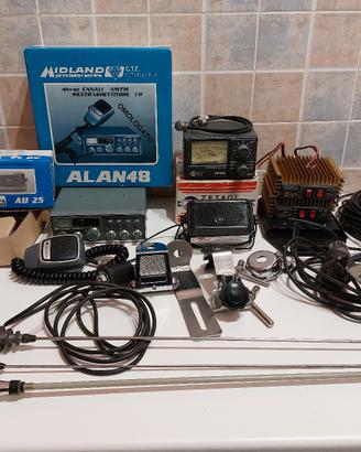 Cb Alan 48 e accessori. 