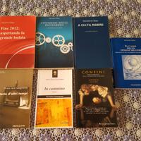 Lotto di 7 libri di narrativa e poesia