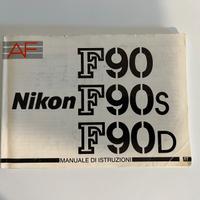 Nikon F90 manuale Ita