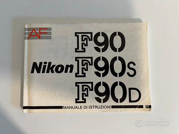 Nikon F90 manuale Ita