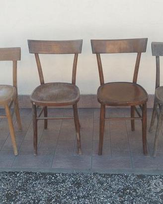 4 sedie antiche