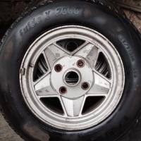 Cerchi in lega MAS da 14, per lancia Fulvia, ecc..