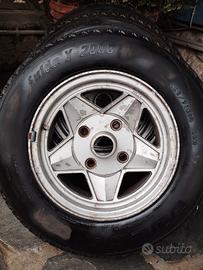 Cerchi in lega MAS da 14, per lancia Fulvia, ecc..