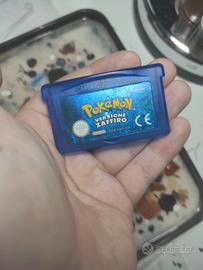 Pokémon Zaffiro GBA game boy nintendo