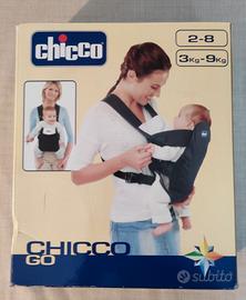 Marsupio per neonati Chicco GO, da 3 a 9 kg, nuovo