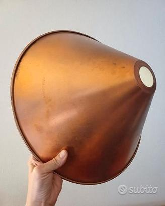 Lampade vintage in rame 11 pezzi