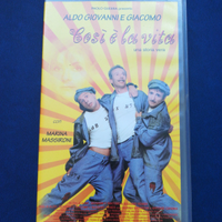VHS Aldo Giovanni e Giacomo così è la vita