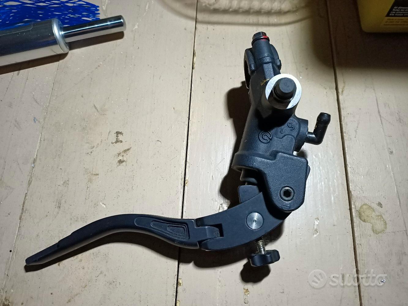 Pompa Pedale Freno Idraulico Pompa Freno Idraulica KIMISS Per Moto - Per ATV, Dirt Bike, Motocross, Colore Bianco Cilindro Freno Moto - 6