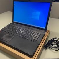 Notebook Toshiba Satellite AMD display 17"