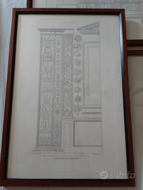 INCISIONE TERZO PILASTRO TAV. VIII