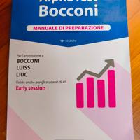 ALPHA TEST BOCCONI 15a EDIZIONE - NUOVO MAI USATO