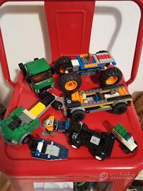 Lego mezzi di trasporto incompleti