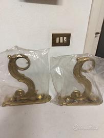 Ganci in stile Barocco ottone per tenda