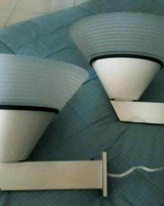 Faretti da parete per interno applique anni 80