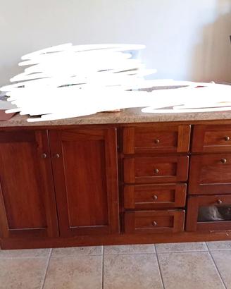 Mobile in legno noce