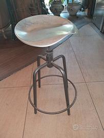 vintage sgabello anni 60 industrial