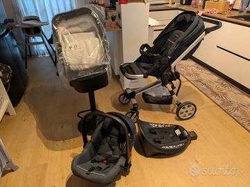 passeggino trio Foppapedretti+ base auto