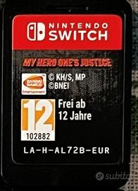 Nintendo Switch My Hero One's Justice