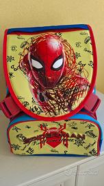 zaino scuola seven spiderman