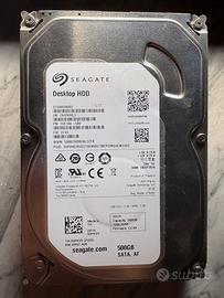 HDD SEAGATE BARRACUDA HARD DISK 500GB SATA 3,5"