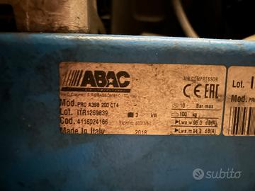 Compressore Abac A39B 380v
