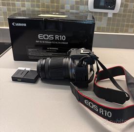Canon R10 con RF-S 18/150