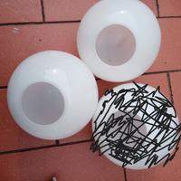 Sfera in vetro per applique