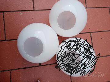 Sfera in vetro per applique