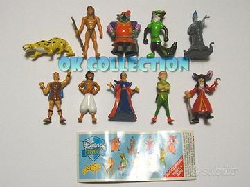 SERIE COMPLETA n° 10 SORPRESINE ZAINI EROI DISNEY