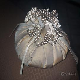 fazzoletto doppio velo bomboniere