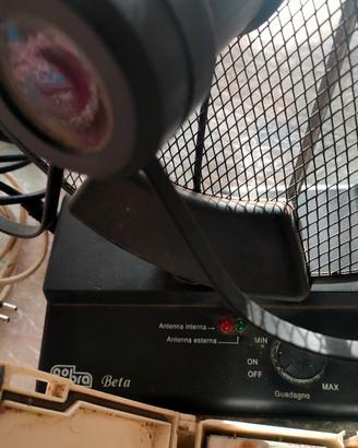 Decoder dvb t2 con usb, ampli antenna, antenna int