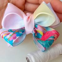 Fiocco con elastico NUOVO capelli sirenetta e mare