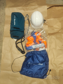 Imbracatura sicurezza con casco SpanSet