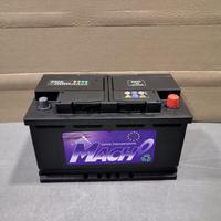 Batteria 100 ah nuova positivo destra auto furgone