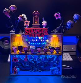 Espositore diorama per funko pop stranger things