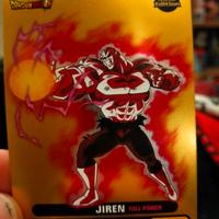 Gold lamin card Dragonball Super