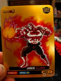 Gold lamin card Dragonball Super