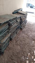 tegole 40x40 di plastica per tettoia