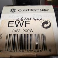 Lampada dicroica 24v 200w GE made in USA