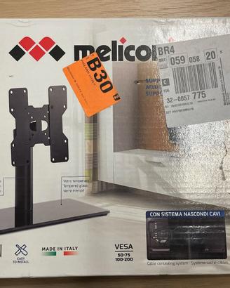 Meliconi Stand 100-200 Supporto tv da tavolo