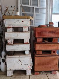 Stufe in terracotta