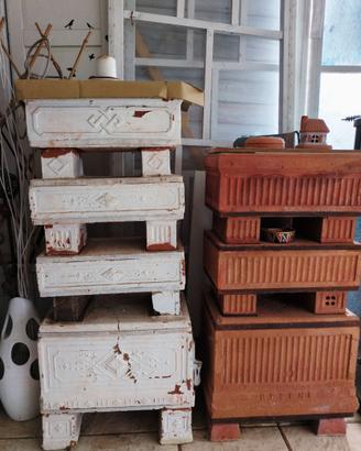 Stufe in terracotta